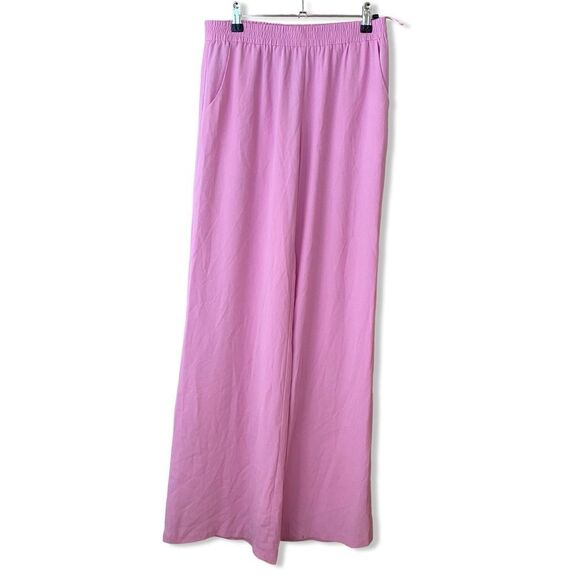 Amanda Uprichard Vera Pants Carnation
Vibrant Pink Wide Leg pull on Revolve S - Picture 5 of 9